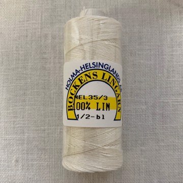 Bockens hør 35/3 - 1/2-bleget